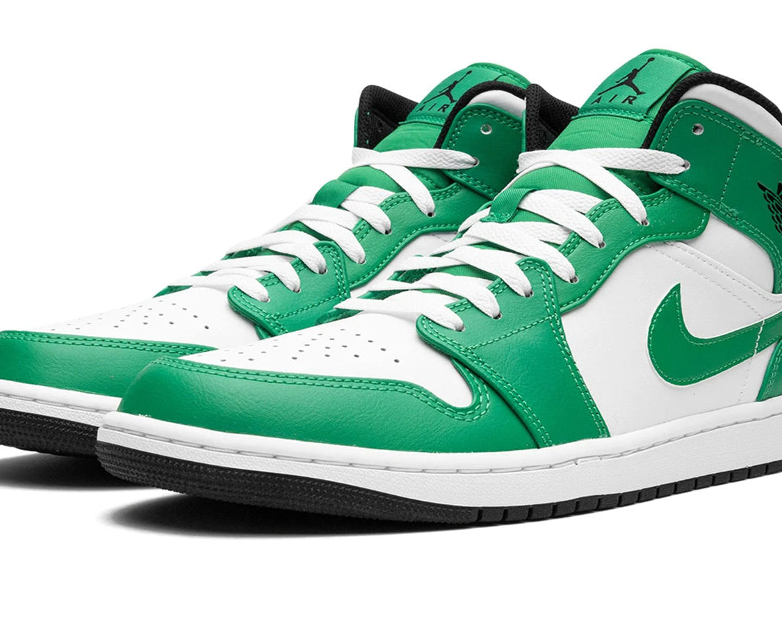 Air Jordan 1 MID "Lucky Green" sneaker product image 2 | Foot Spikes