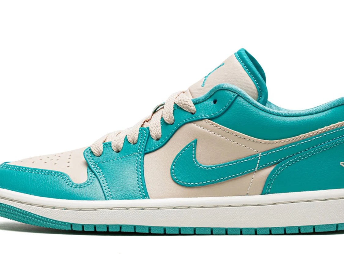 Air Jordan 1 Low WMNS "Tropical Teal" sneaker product image 1 | Foot Spikes