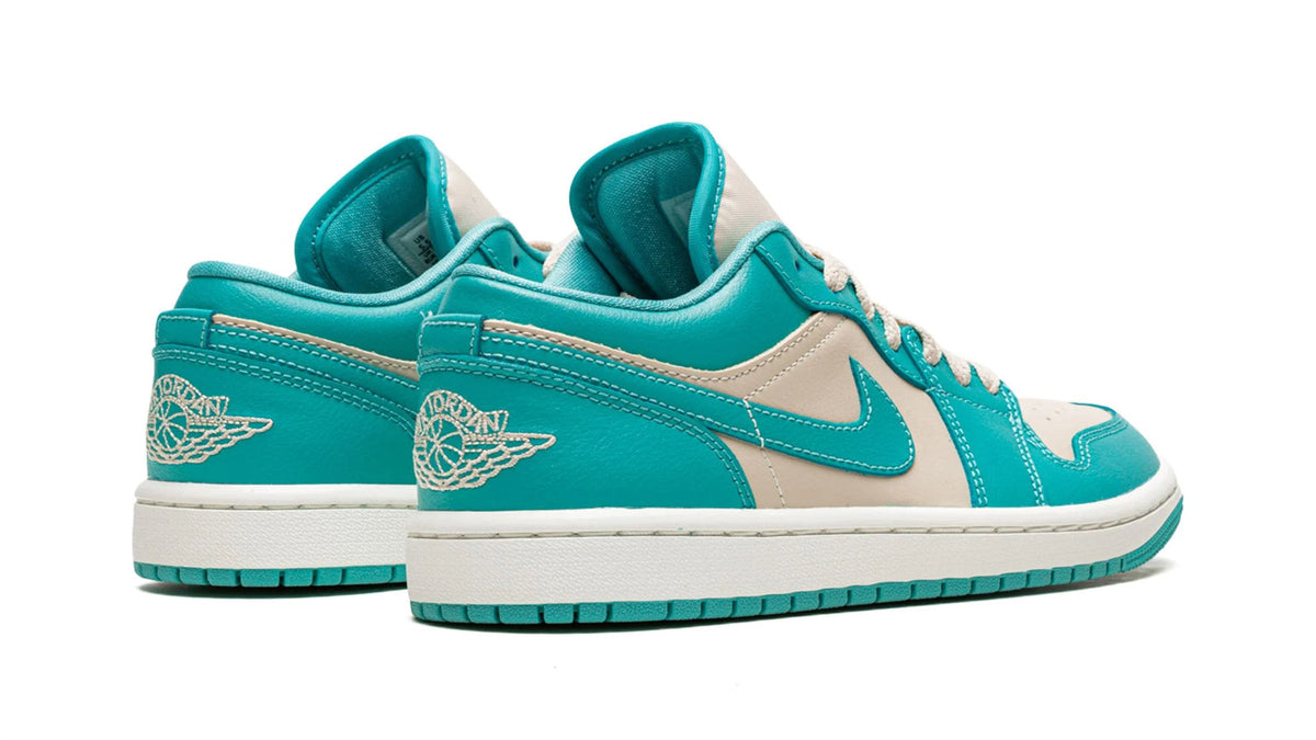 Air Jordan 1 Low WMNS "Tropical Teal" sneaker product image 4 | Foot Spikes