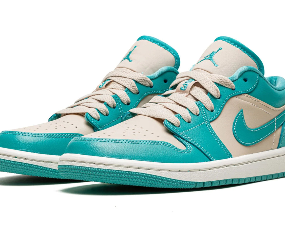 Air Jordan 1 Low WMNS "Tropical Teal" sneaker product image 2 | Foot Spikes