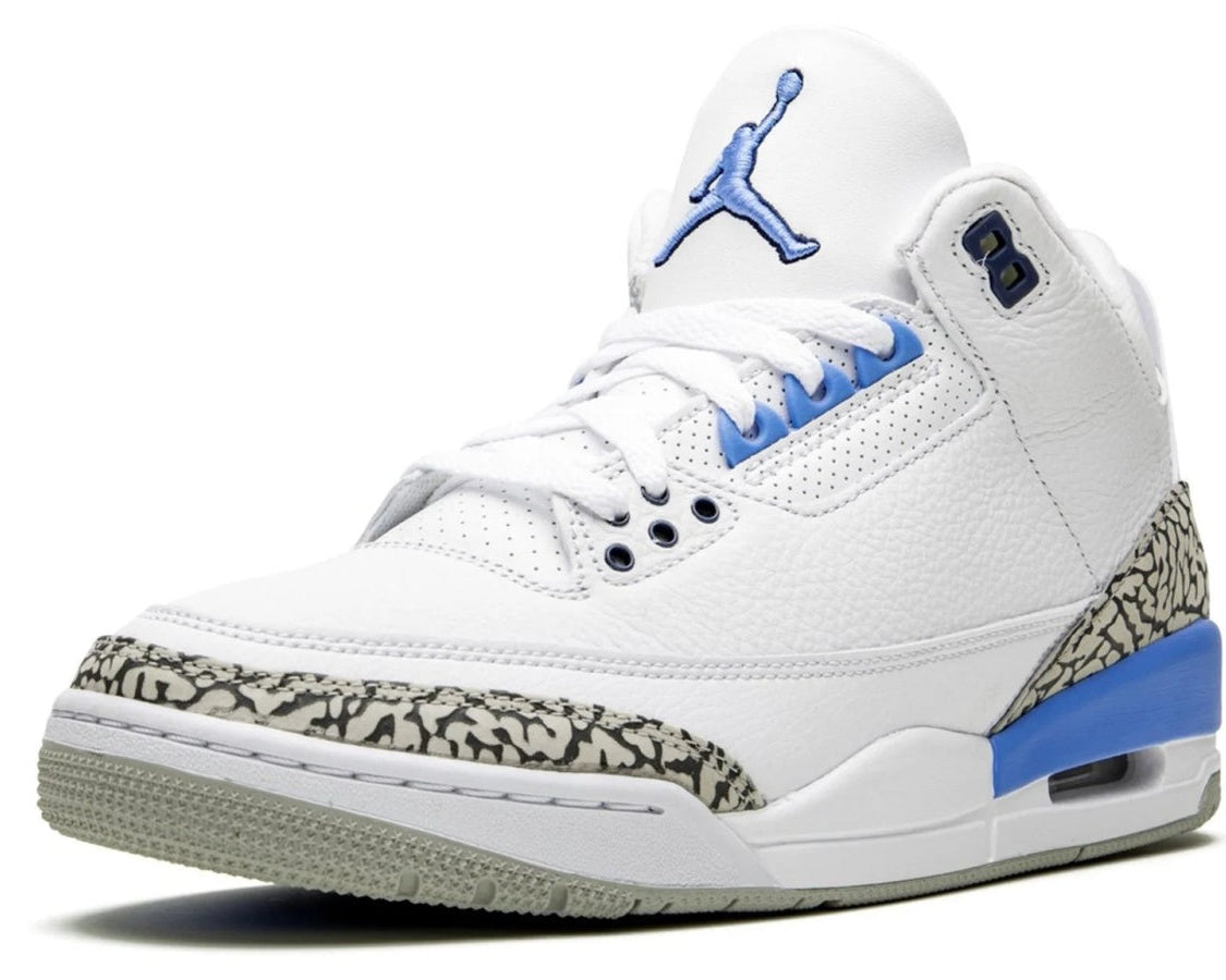 Air Jordan 3 Retro "UNC" sneaker product image 3 | Foot Spikes