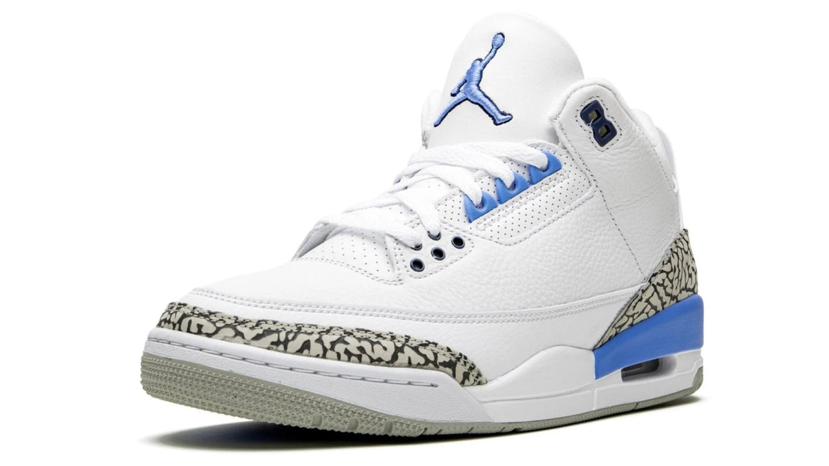 Air Jordan 3 Retro "UNC" sneaker product image 3 | Foot Spikes