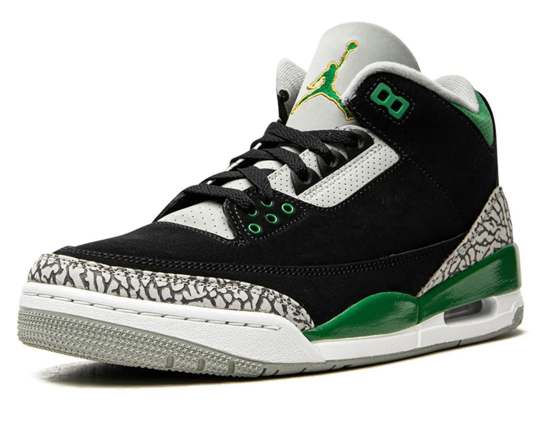 Air Jordan 3 Retro "Pine Green" sneaker product image 3 | Foot Spikes