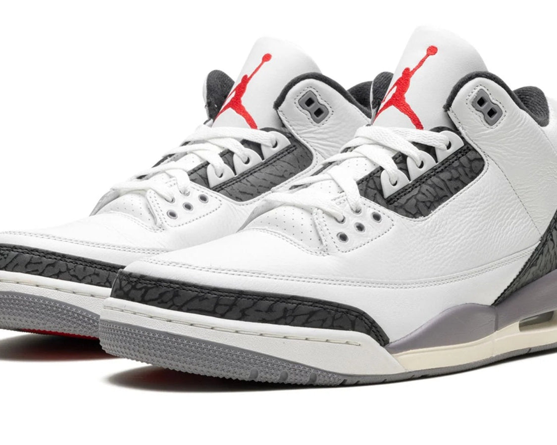 Air Jordan 3 "Cement Grey" sneaker product image 2 | Foot Spikes