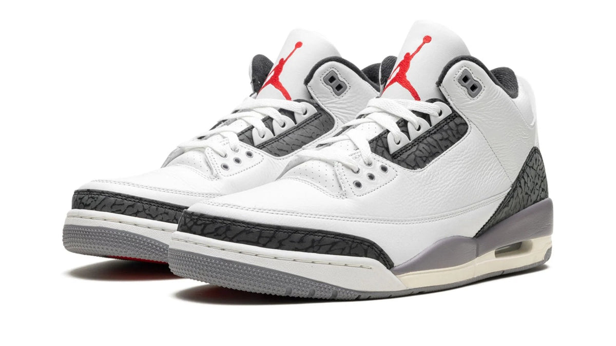 Air Jordan 3 "Cement Grey" sneaker product image 2 | Foot Spikes