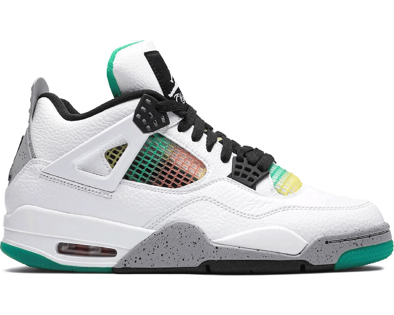 women’s Air Jordan 4 Retro ‘Rasta’ sneaker product image 1 | Foot Spikes