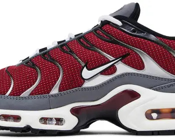 Air Max Plus 'Team Red Cool Grey' sneaker product image 1 | Foot Spikes