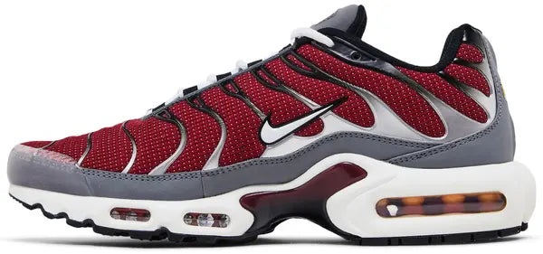 Air Max Plus 'Team Red Cool Grey' sneaker product image 1 | Foot Spikes