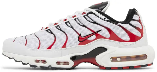 Air Max Plus 'White University Red' sneaker product image 1 | Foot Spikes