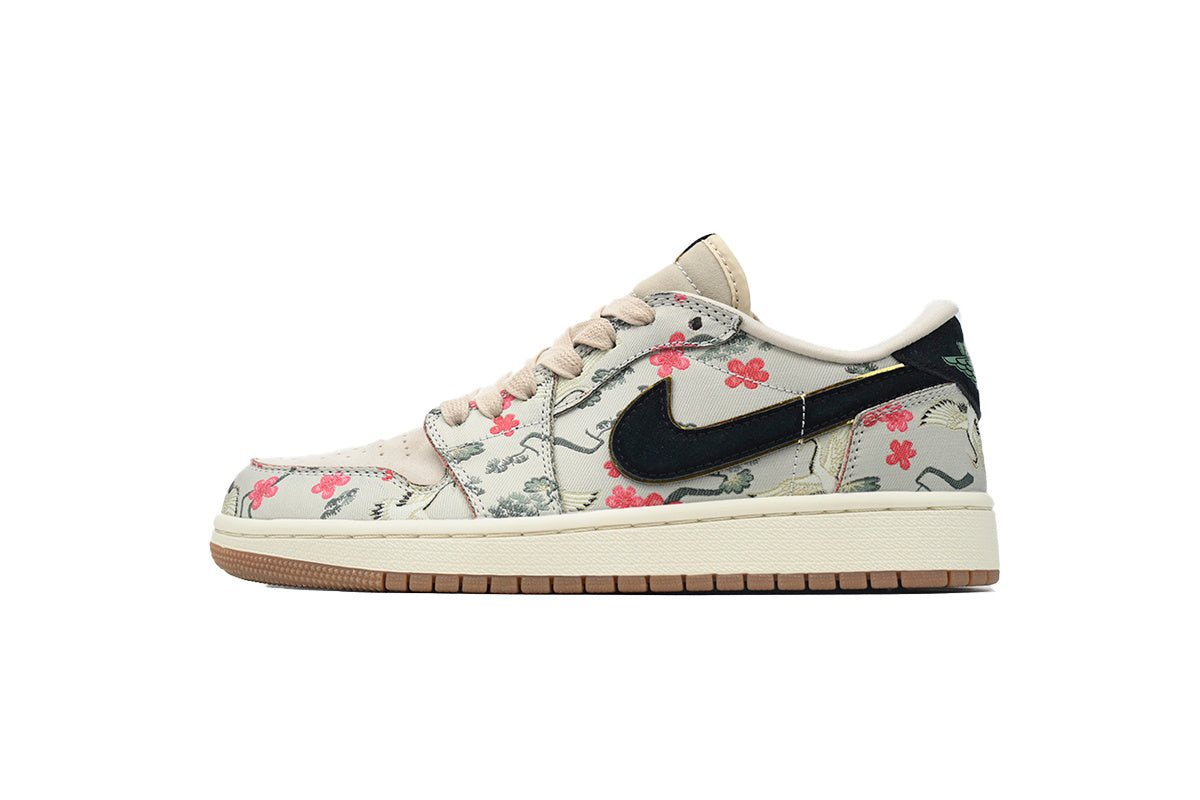 Rui Hachimura x Air Jordan 1 Retro Low OG 'Cranes' sneaker product image 1 | Foot Spikes