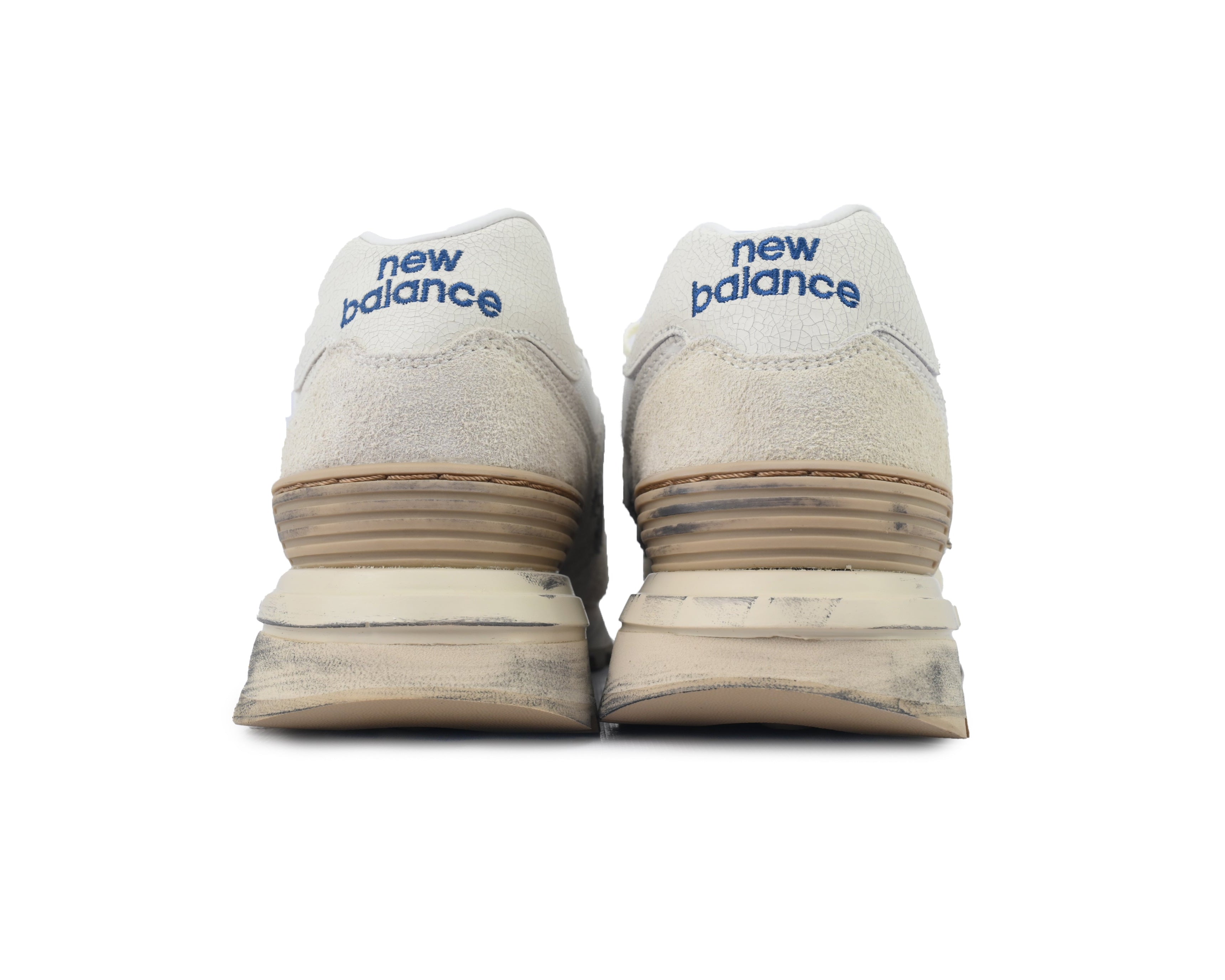 New Balance 574 Legacy 'Ash Cream Distressed' sneaker product image 3 | Foot Spikes