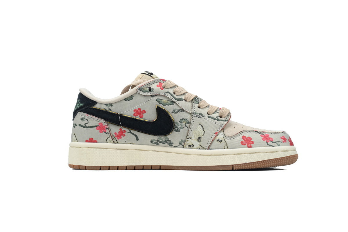 Rui Hachimura x Air Jordan 1 Retro Low OG 'Cranes' sneaker product image 4 | Foot Spikes