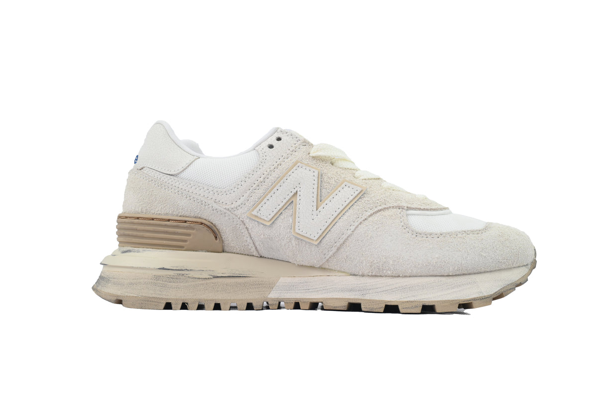 New Balance 574 Legacy 'Ash Cream Distressed' sneaker product image 4 | Foot Spikes