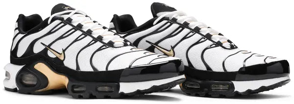 Air Max Plus 'White Metallic Gold' sneaker product image 4 | Foot Spikes