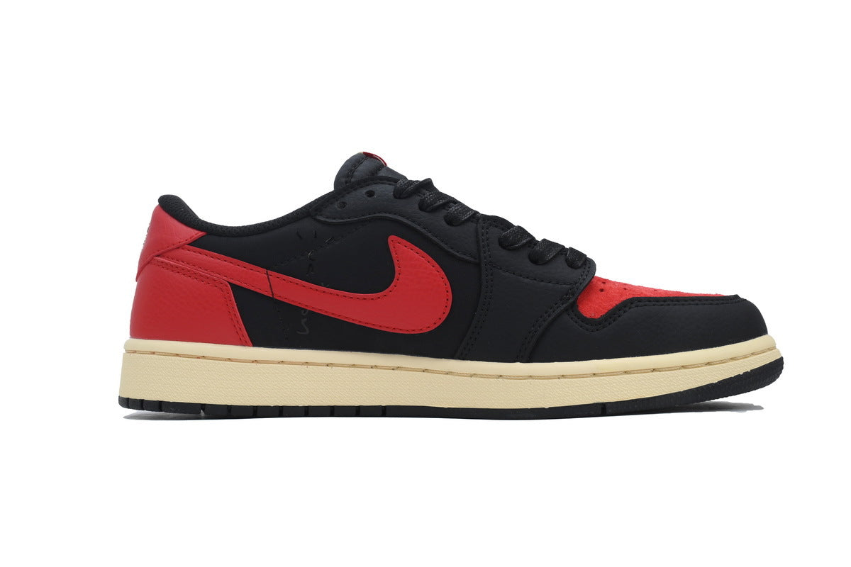 Air Jordan 1 Low x Travis Scott "Bred" sneaker product image 4 | Foot Spikes