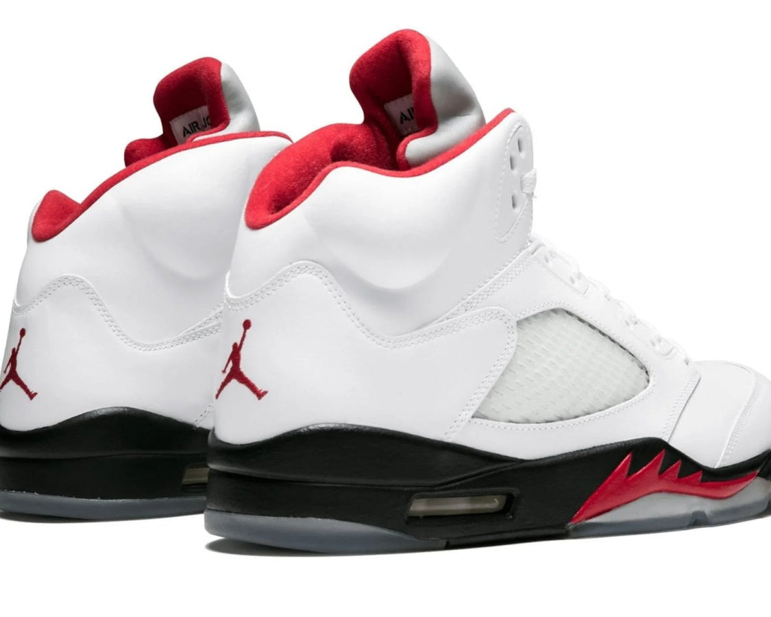 Air Jordan 5 Retro "Fire Red 2013" sneaker product image 4 | Foot Spikes