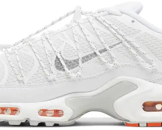 Air Max Plus Utility 'White Safety Orange' sneaker product image 1 | Foot Spikes
