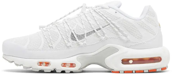 Air Max Plus Utility 'White Safety Orange' sneaker product image 1 | Foot Spikes