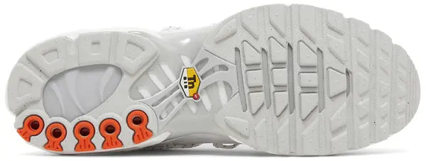 Air Max Plus Utility 'White Safety Orange' sneaker product image 2 | Foot Spikes
