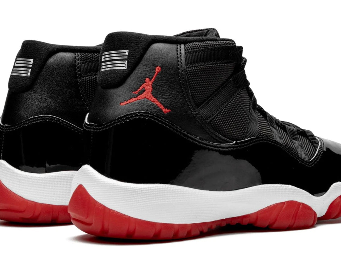 Air Jordan 11 Retro "Bred 2019" sneaker product image 4 | Foot Spikes