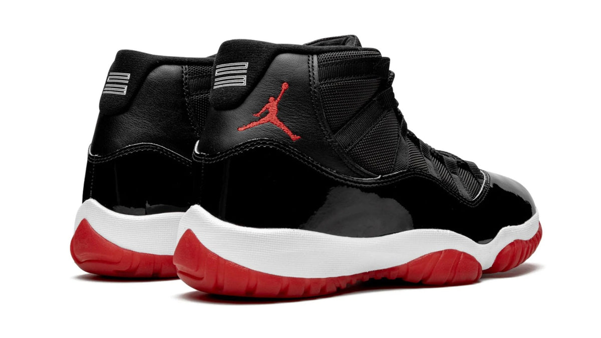 Air Jordan 11 Retro "Bred 2019" sneaker product image 4 | Foot Spikes