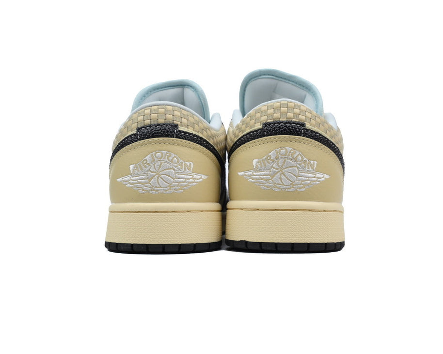 Air Jordan 1 Low SE 'Coconut Milk Black' sneaker product image 3 | Foot Spikes