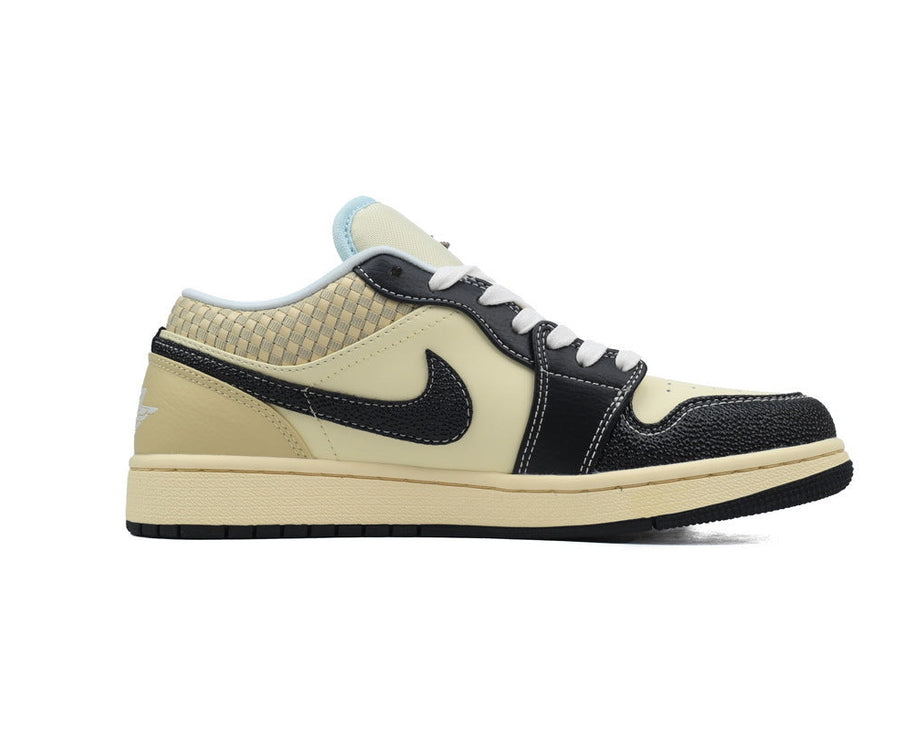 Air Jordan 1 Low SE 'Coconut Milk Black' sneaker product image 4 | Foot Spikes