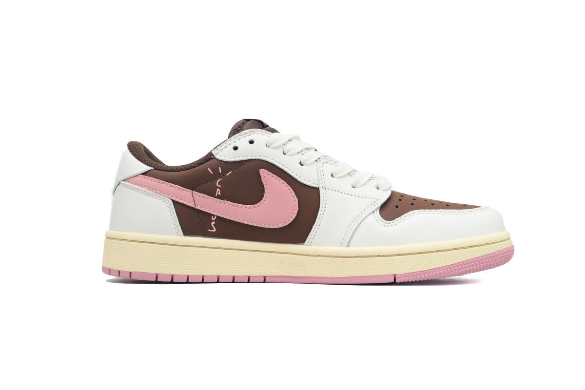 Travis Scott x Air Jordan 1 Low OG SP Dark Pony Pink sneaker product image 4 | Foot Spikes