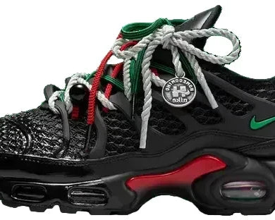 Air Max Plus Homecoming 'Black University Red Court Green' sneaker product image 1 | Foot Spikes