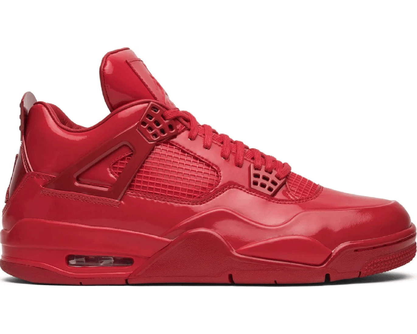 Air Jordan 11LAB4 'Red Patent Leather' sneaker product image 4 | Foot Spikes