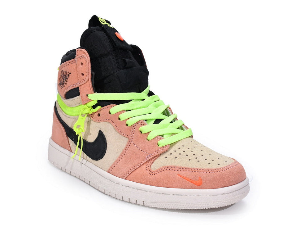 Air Jordan 1 High Switch 'Pink Volt' sneaker product image 4 | Foot Spikes