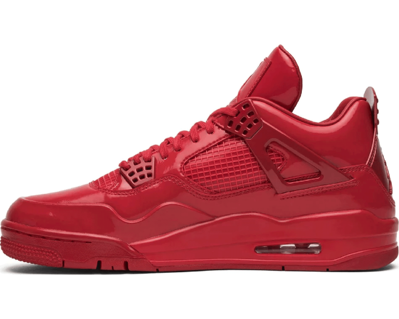 Air Jordan 11LAB4 'Red Patent Leather' sneaker product image 1 | Foot Spikes