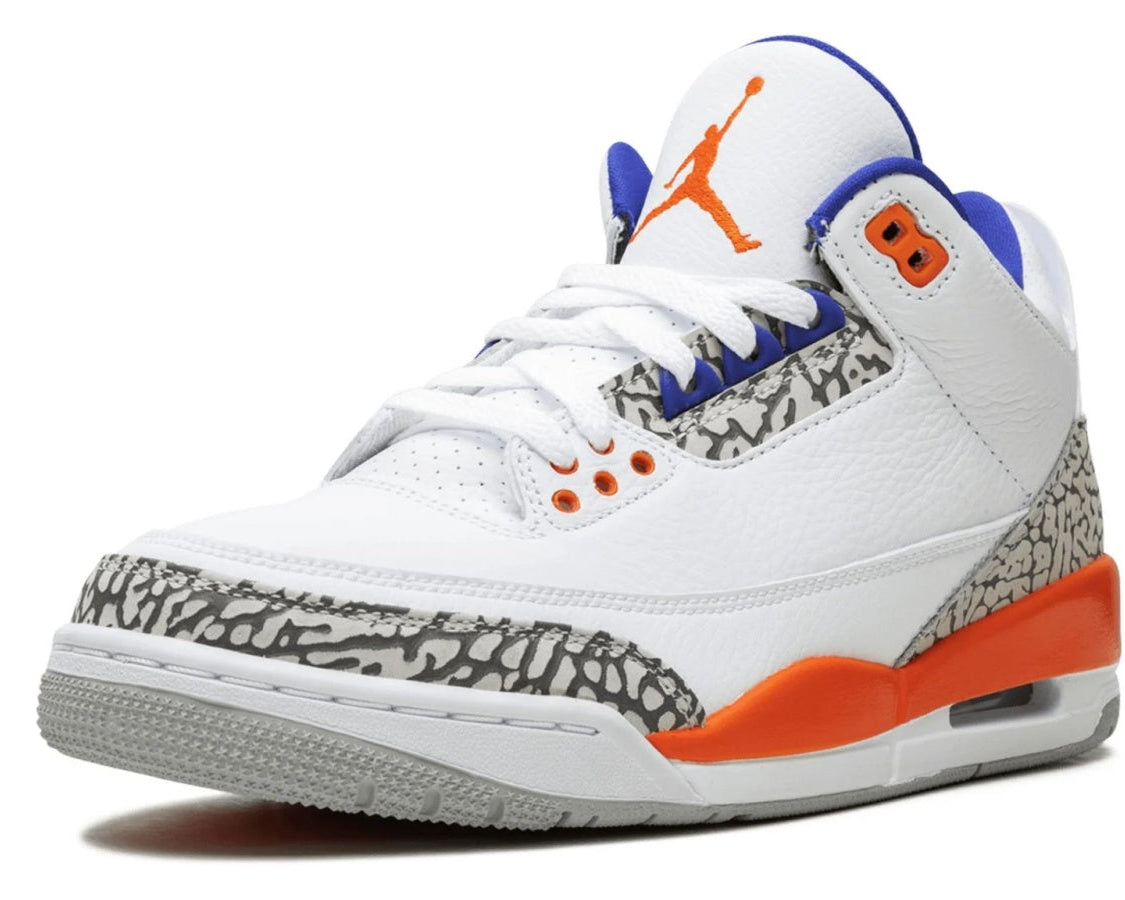 Air Jordan 3 Retro "Knicks" sneaker product image 3 | Foot Spikes