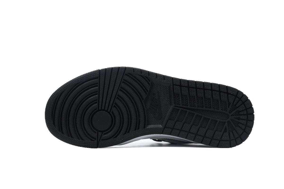 Air Jordan 1 Low Black Silver sneaker product image 2 | Foot Spikes