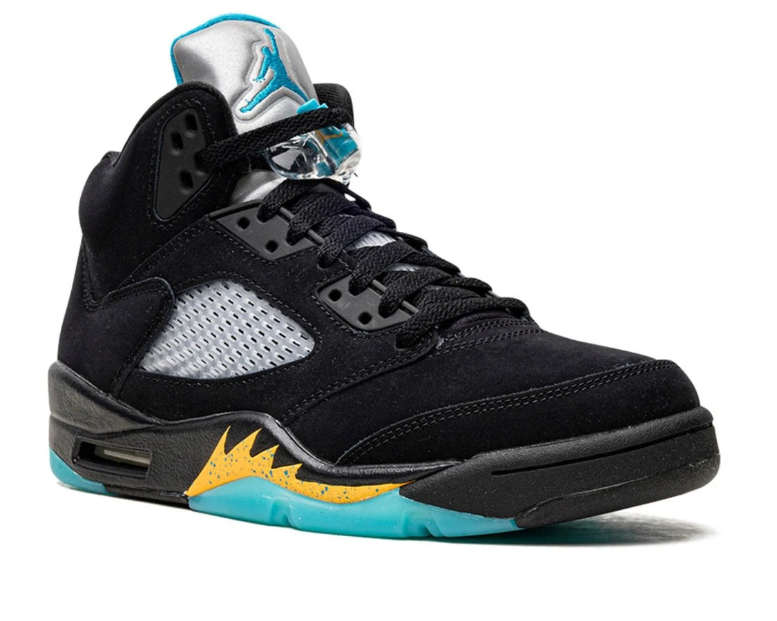Air Jordan 5 "Aqua" sneaker product image 5 | Foot Spikes
