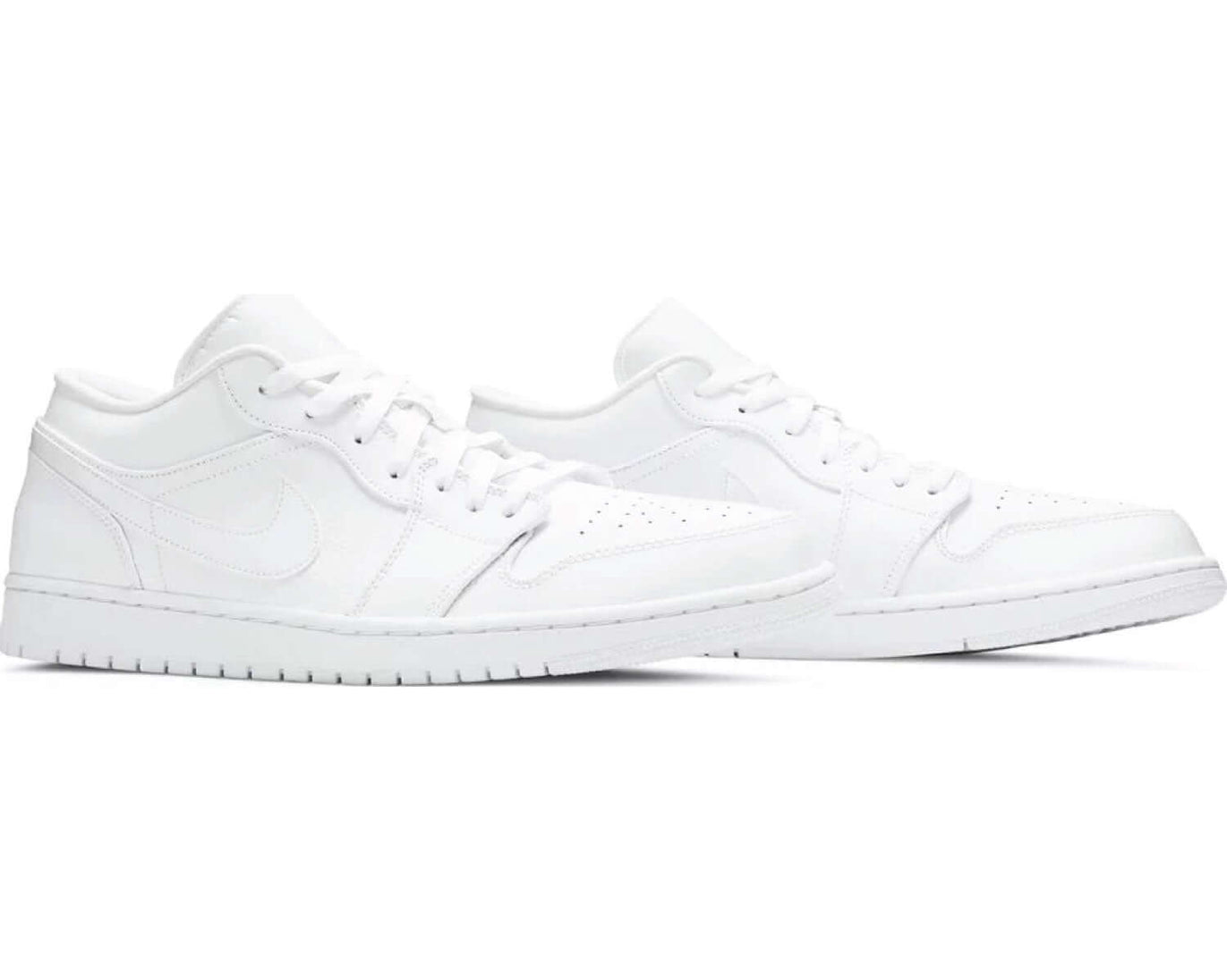 Air Jordan 1 Low 'Triple White' sneaker product image 4 | Foot Spikes