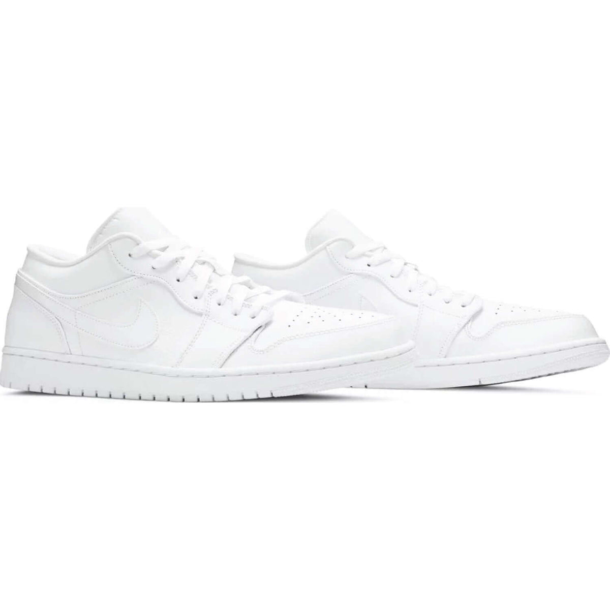 Air Jordan 1 Low 'Triple White' sneaker product image 4 | Foot Spikes
