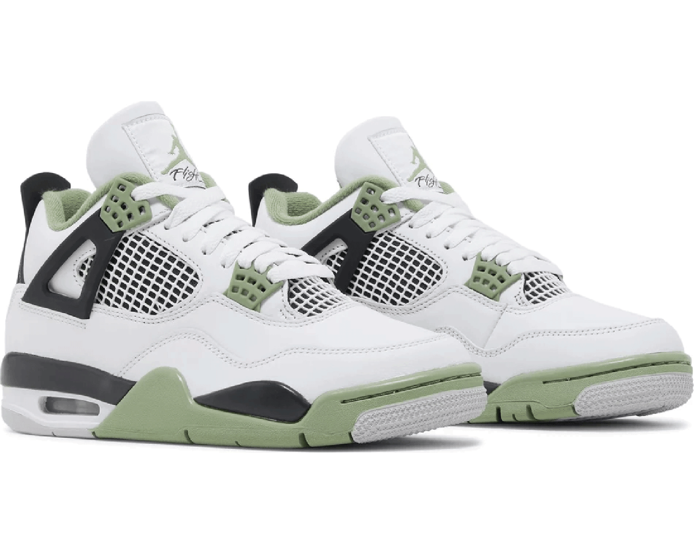 Wmns Air Jordan 4 Retro 'Seafoam' sneaker product image 3 | Foot Spikes