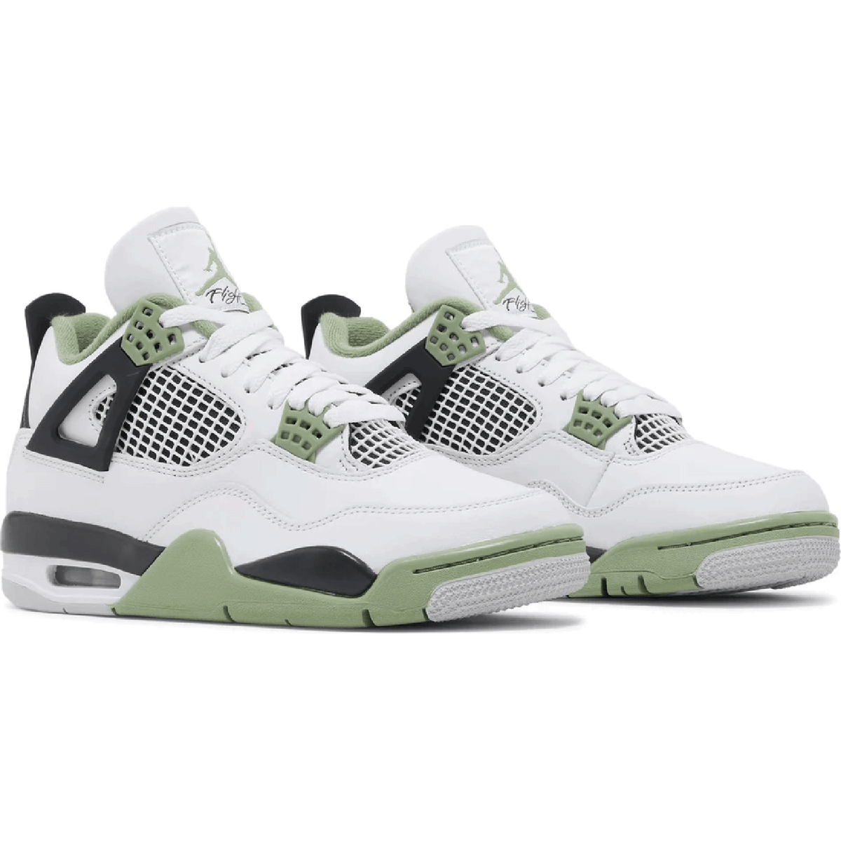 Wmns Air Jordan 4 Retro 'Seafoam' sneaker product image 3 | Foot Spikes