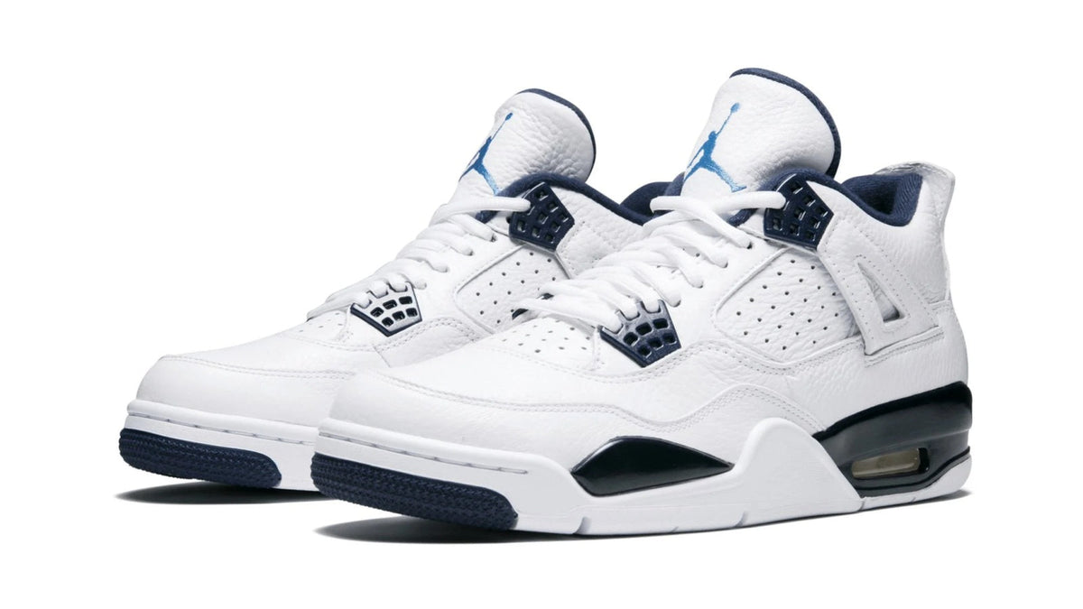Air Jordan 4 Retro LS "Legend Blue" sneaker product image 2 | Foot Spikes