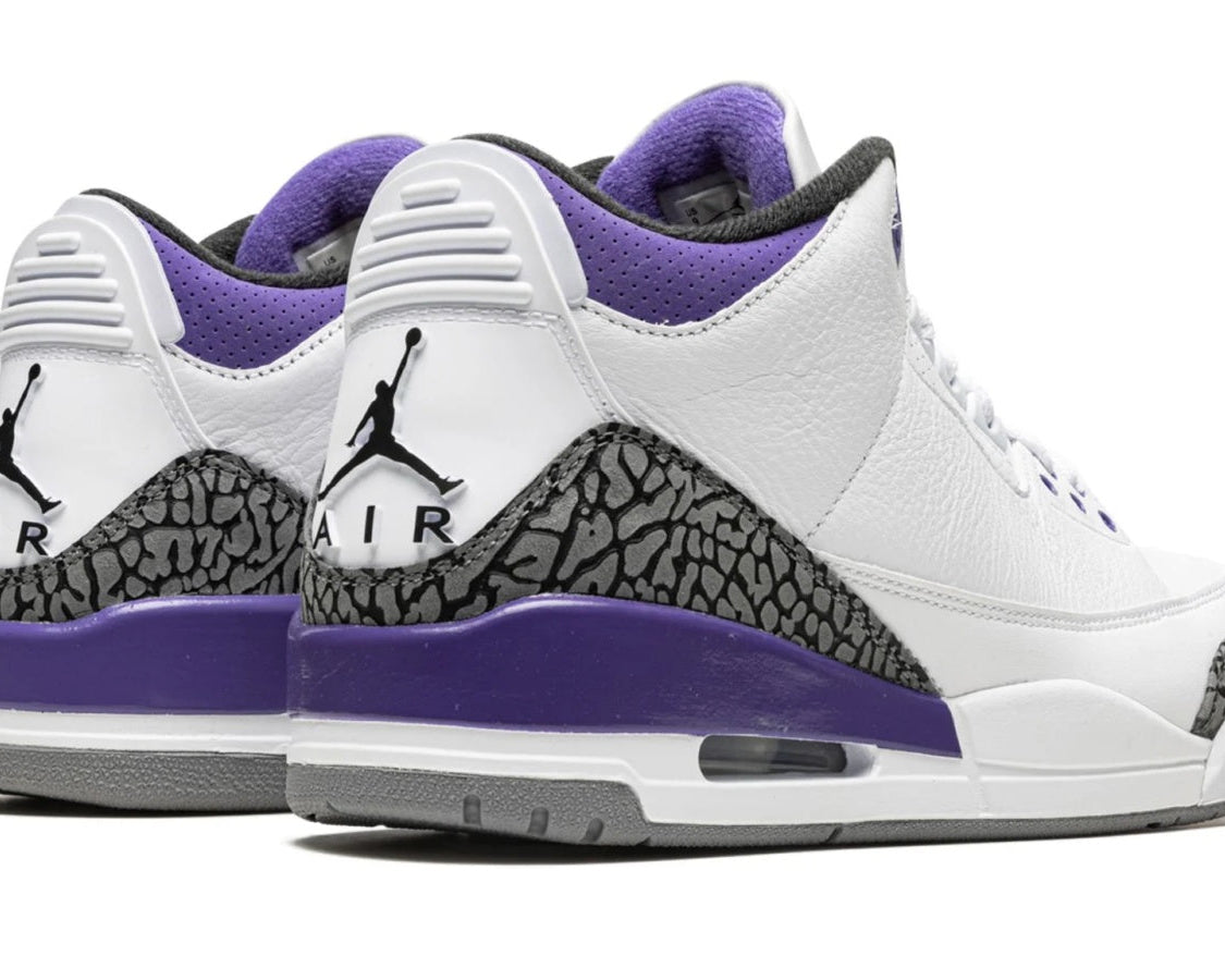 Air Jordan 3 "Dark Iris" sneaker product image 4 | Foot Spikes