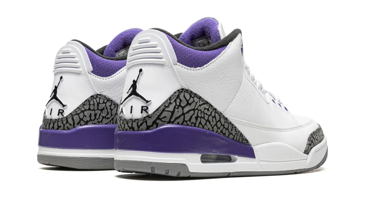 Air Jordan 3 "Dark Iris" sneaker product image 4 | Foot Spikes