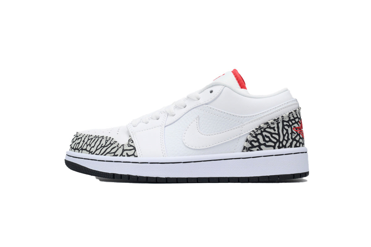 Air Jordan 1 Phat Low 'Cement' sneaker product image 1 | Foot Spikes