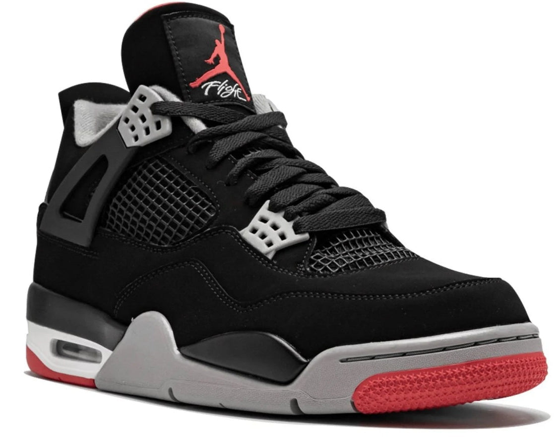Air Jordan 4 Retro "Bred 2019" sneaker product image 3 | Foot Spikes