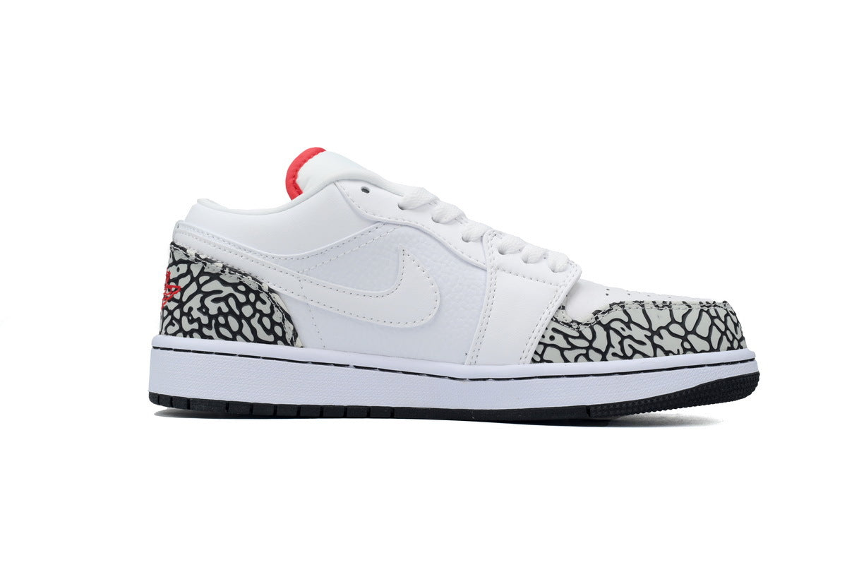 Air Jordan 1 Phat Low 'Cement' sneaker product image 4 | Foot Spikes