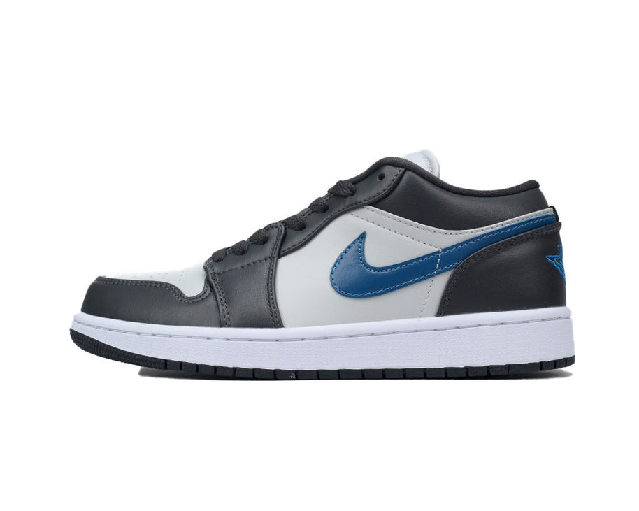 Wmns Air Jordan 1 Low 'Anthracite Industrial Blue' sneaker product image 1 | Foot Spikes