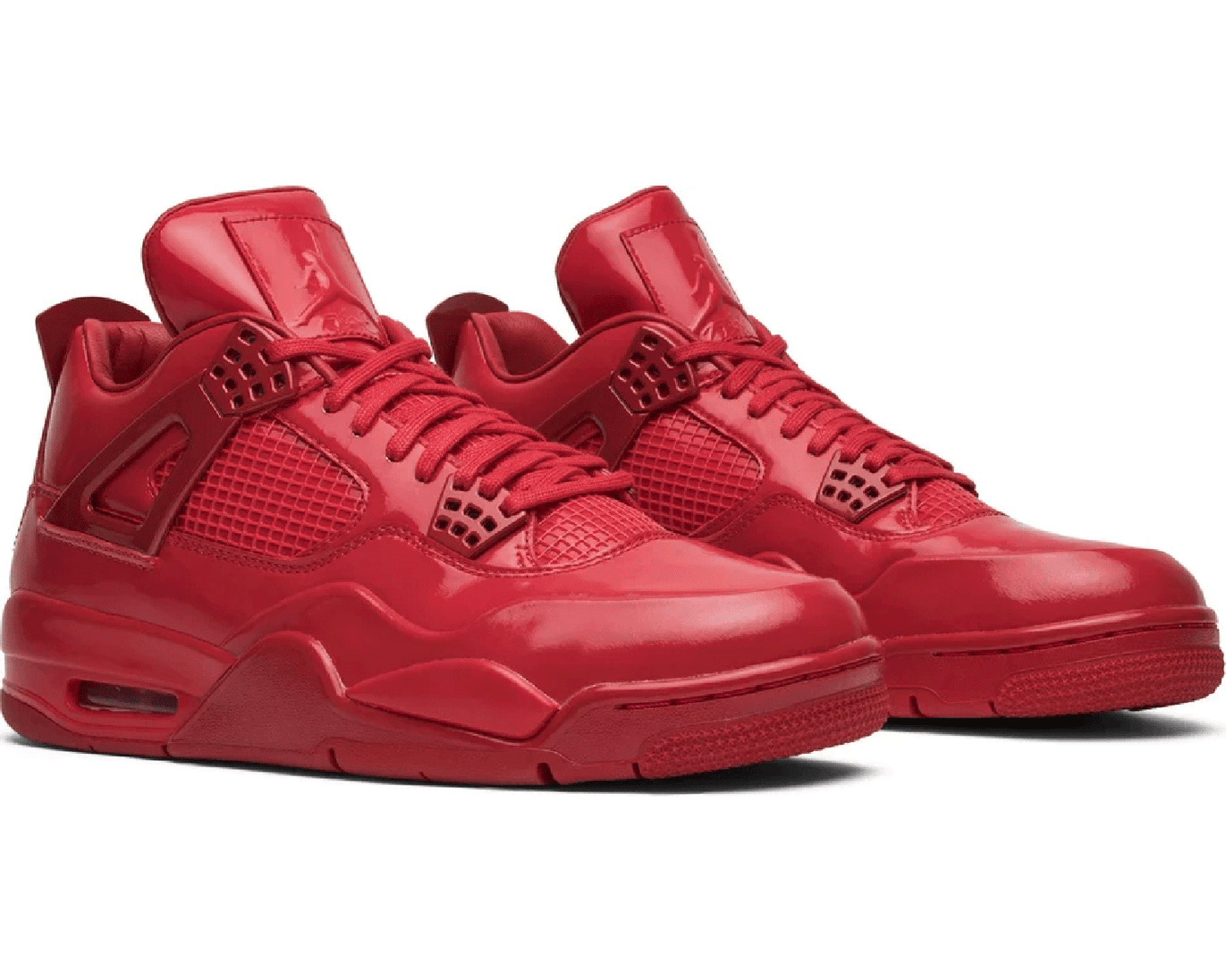 Air Jordan 11LAB4 'Red Patent Leather' sneaker product image 3 | Foot Spikes