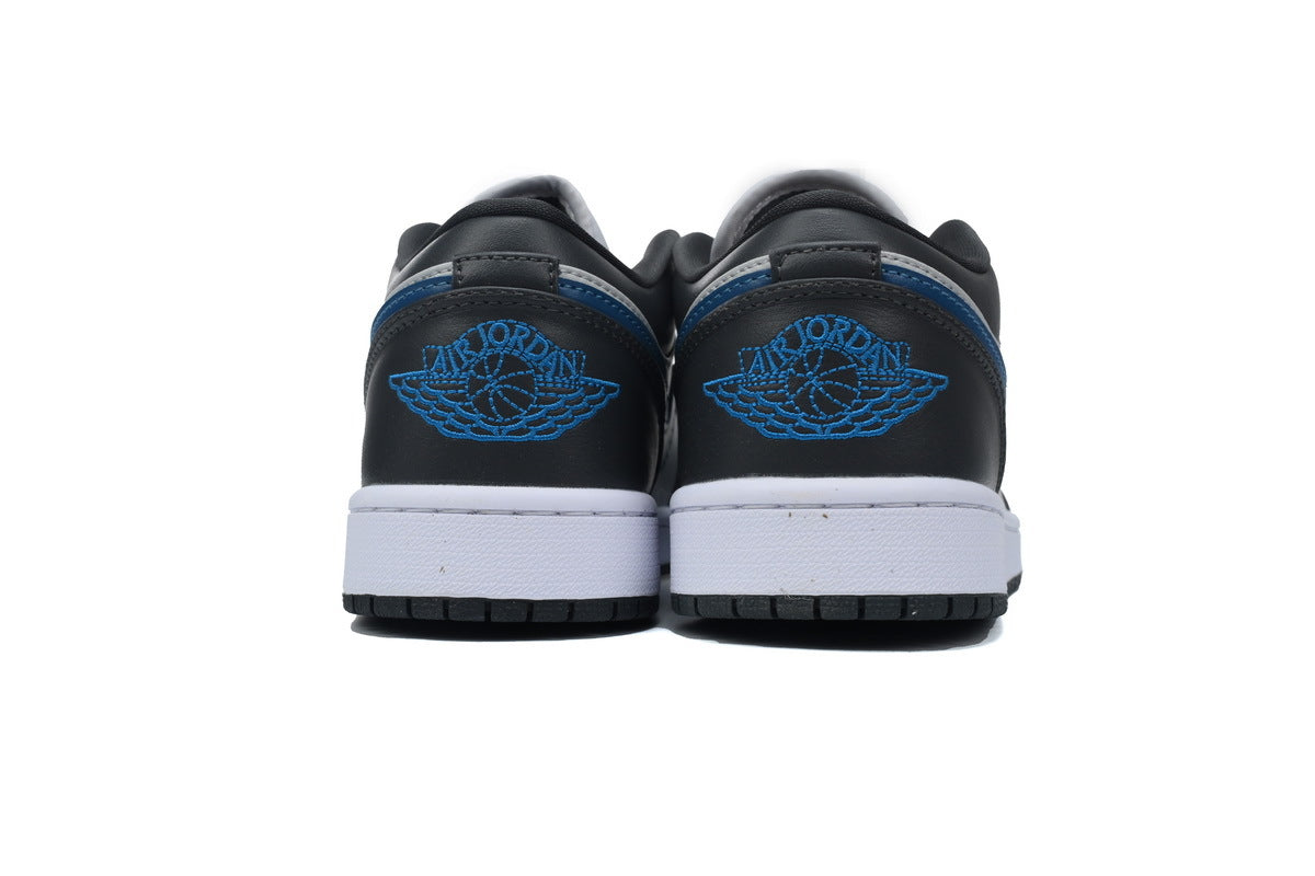 Wmns Air Jordan 1 Low 'Anthracite Industrial Blue' sneaker product image 3 | Foot Spikes