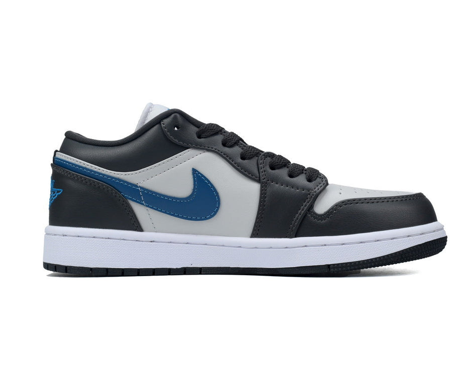 Wmns Air Jordan 1 Low 'Anthracite Industrial Blue' sneaker product image 4 | Foot Spikes