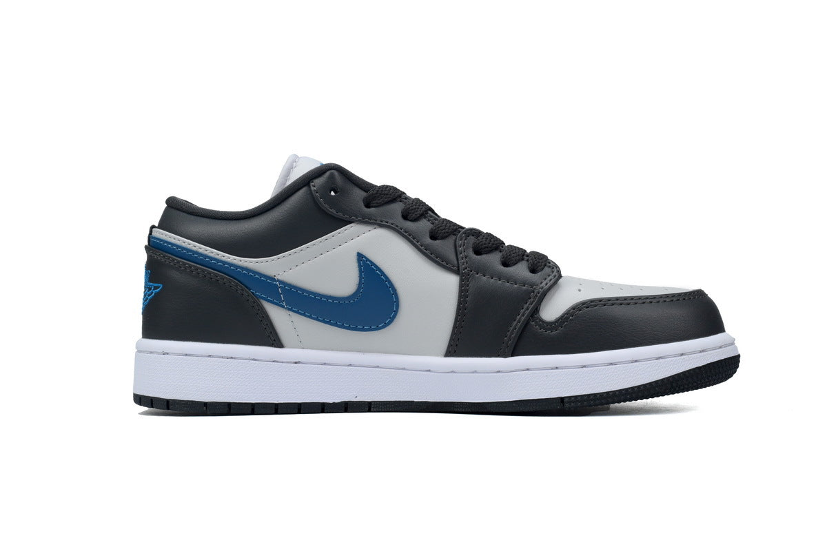 Wmns Air Jordan 1 Low 'Anthracite Industrial Blue' sneaker product image 4 | Foot Spikes